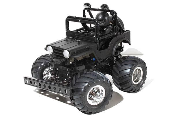 TAMIYA US ARMY RCカー ワイルド ウィリー2 BLACK