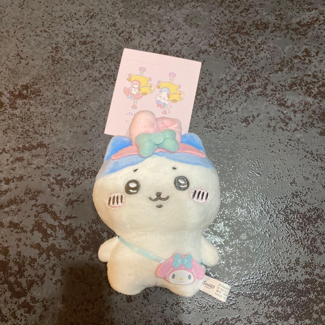 初代】レア 第一弾 ちいかわ×サンリオコラボ マスコット4個セット