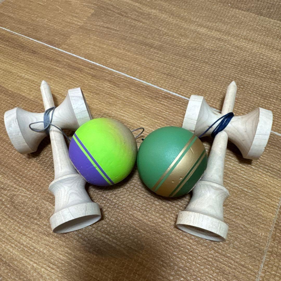 値引き　スーラボ　friction clear けん玉 ２本セット