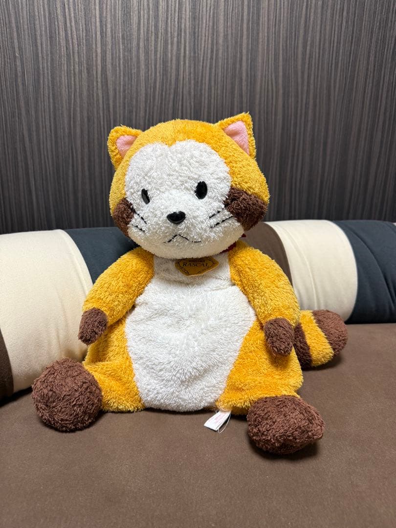 世界名作劇場　ラスカルスーパーDxぬいぐるみ　あらいぐまラスカル