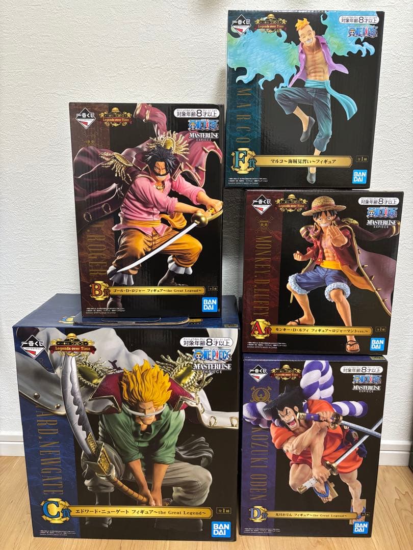 ワンピース Legends over Time フィギュア5体 まとめ売り