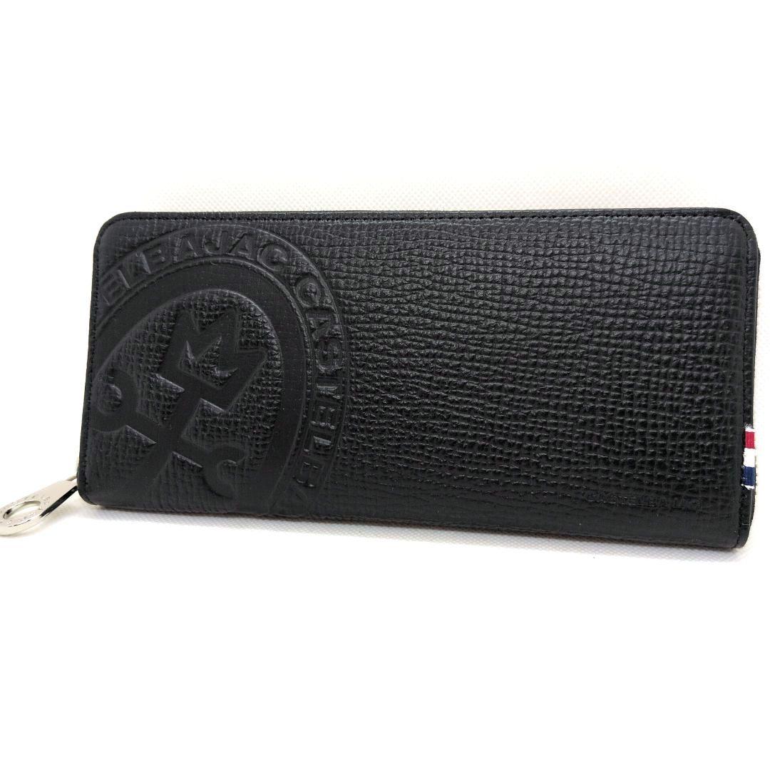 【新品同様】カステルバジャック　ピッコロ　ラウンドファスナー　長財布　デカロゴ