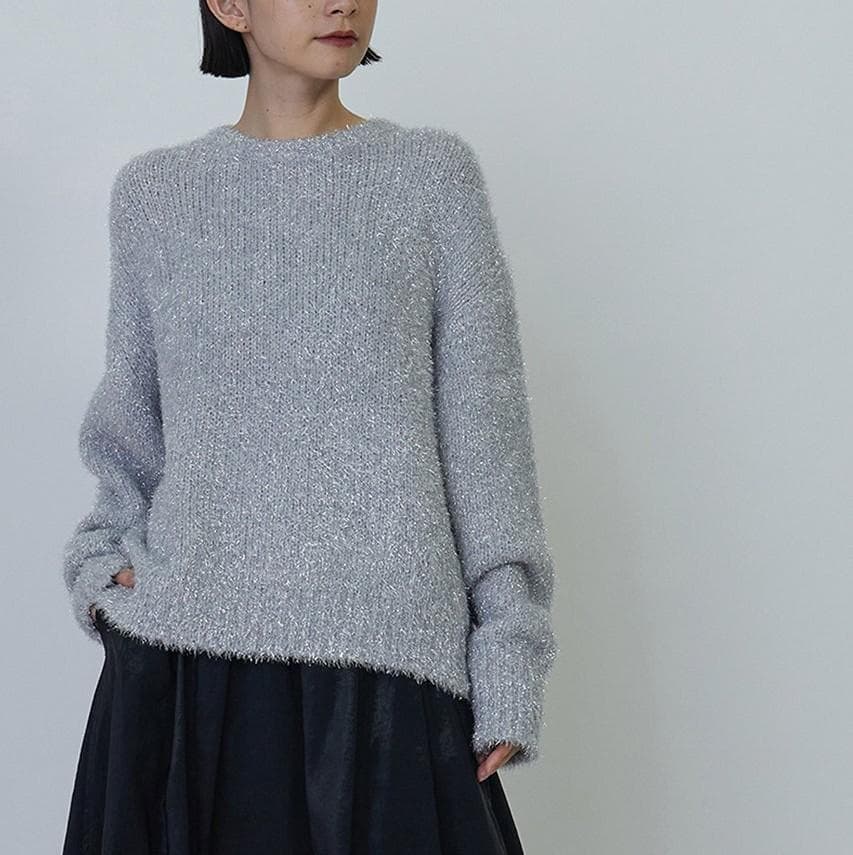 新品未使用★1er Arrondissement★ラメシャギーニットプルオーバー