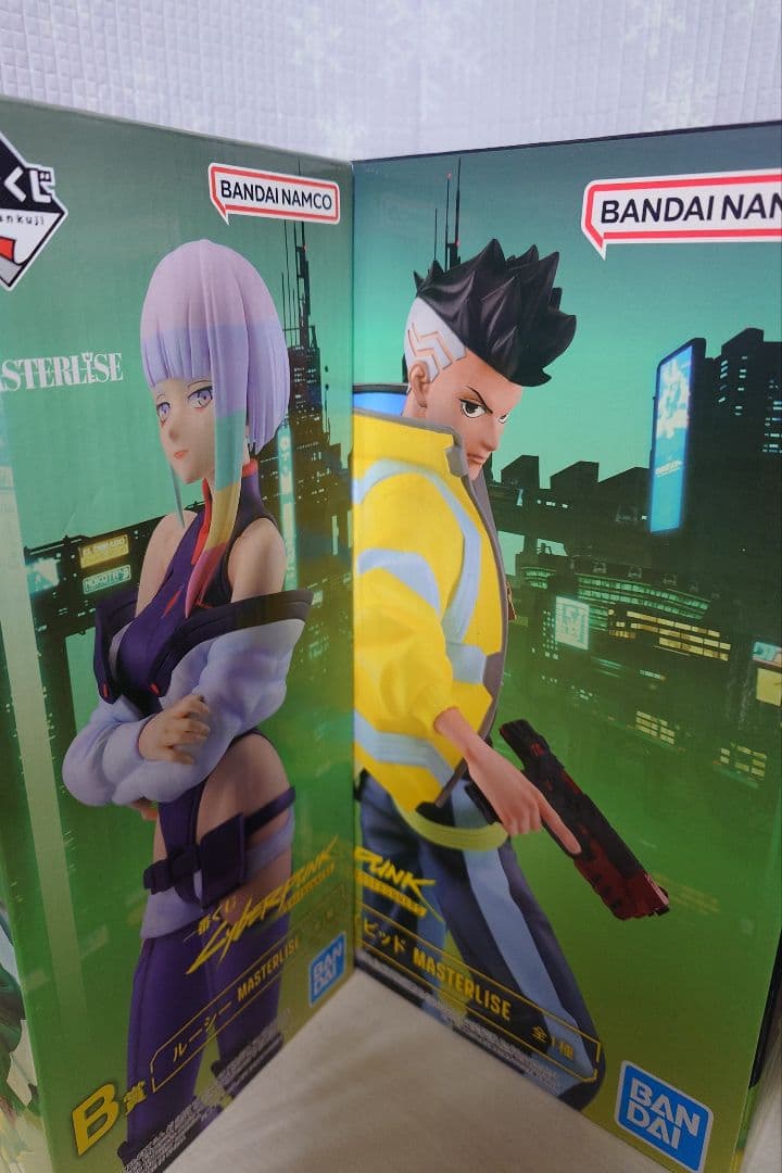 サイバーパンク一番くじ A賞デイビット B賞ルーシー＋ 下位賞数点 サイバーパンク: エッジランナーズ」が一番くじに初登場！劇中シーン