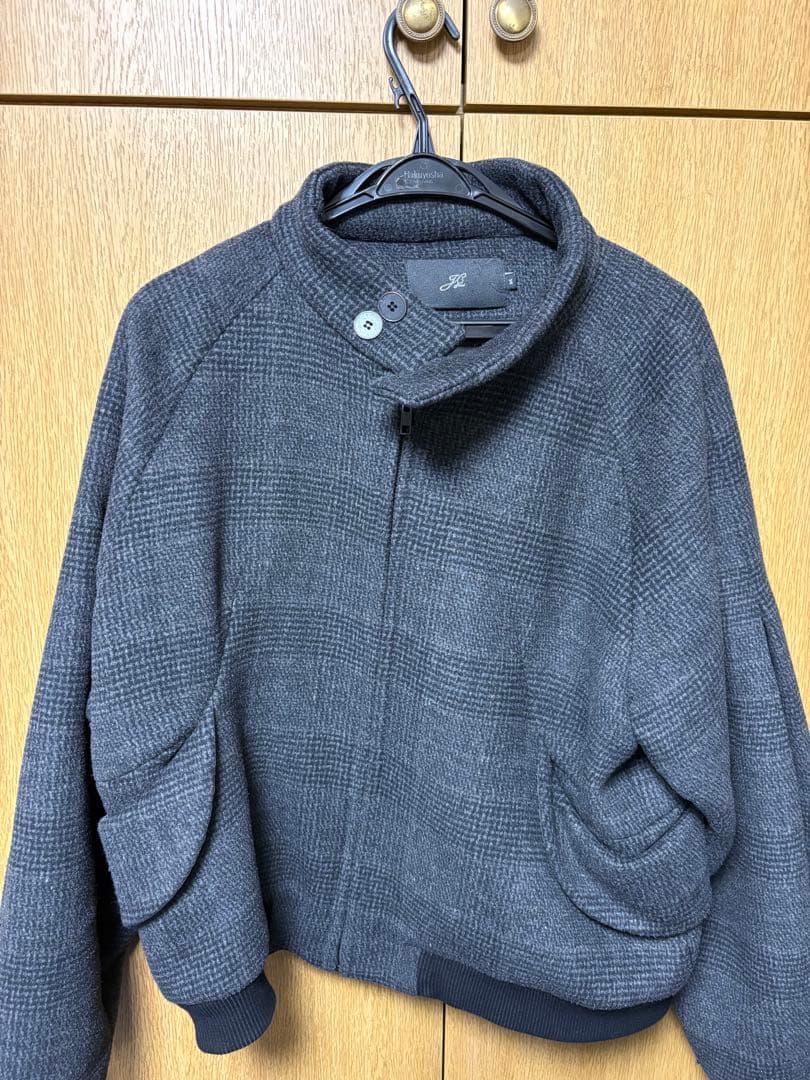 jcaesar_studio ウールハリントンジャケット