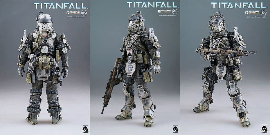 ※パイロット threezero タイタンフォール 1/12スケール 3A Toys Threezero TITANFALL Atlas With Pilot 1/12 Figure Normal
