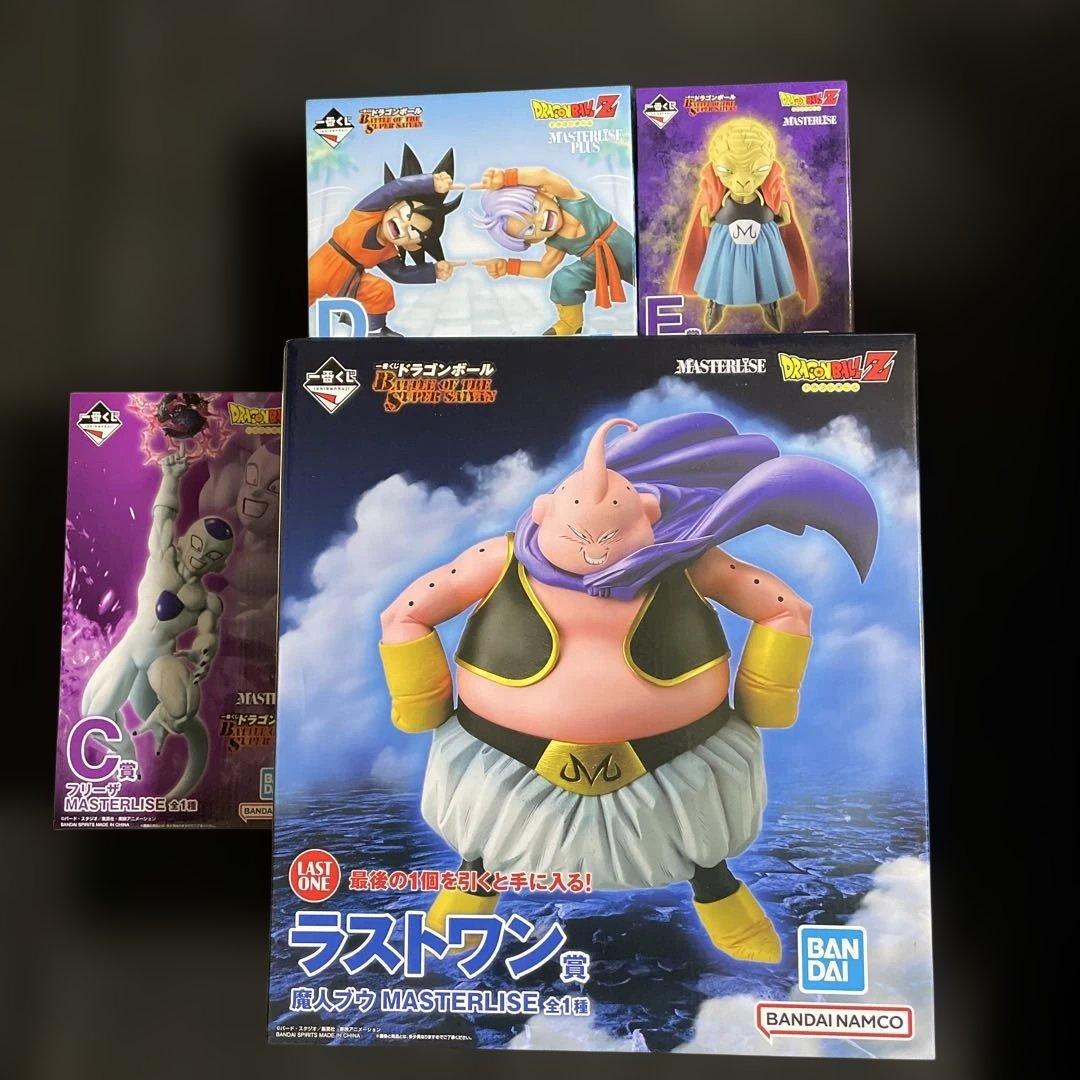 ドラゴンボール 1番くじ フリーザ 悟天＆トランクス バビディ 魔人ブウ まとめ ドラゴンボール 一番くじ ラストワン 魔人ブウ C賞 フリーザ E賞