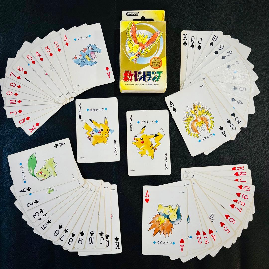 ポケモントランプ 金　52枚セット ポケモントランプ 金 Nintendo - メルカリ