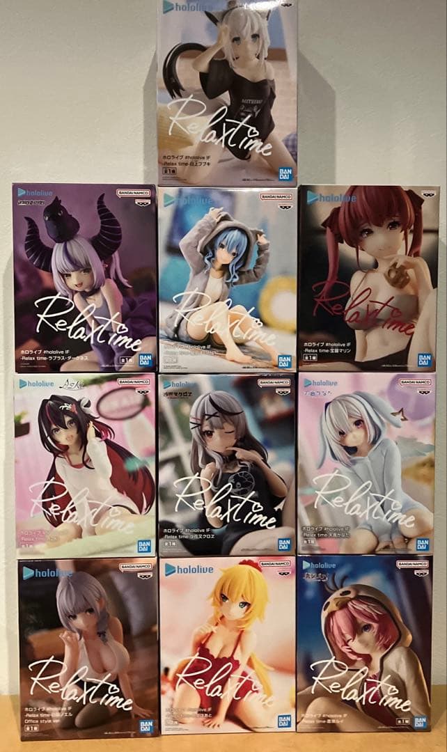 （新品未開封）ホロライブ Relax timeフィギュア 10体セット