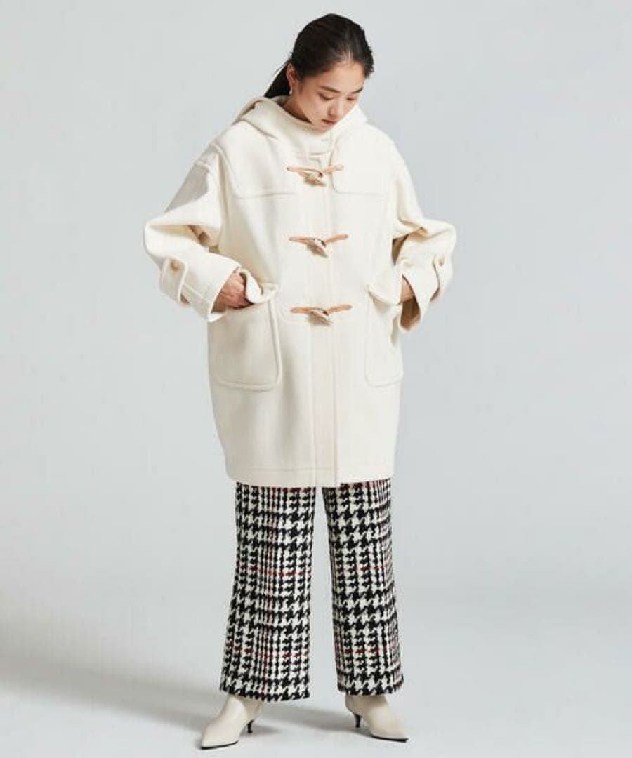 TOMORROWLAND フレンチパイルカット　ダッフルコート