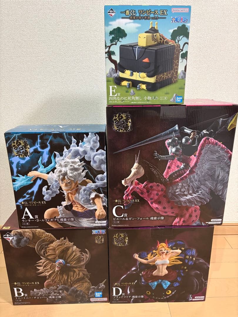 一番くじワンピース 悪魔を宿す者達vol.3 A-E賞