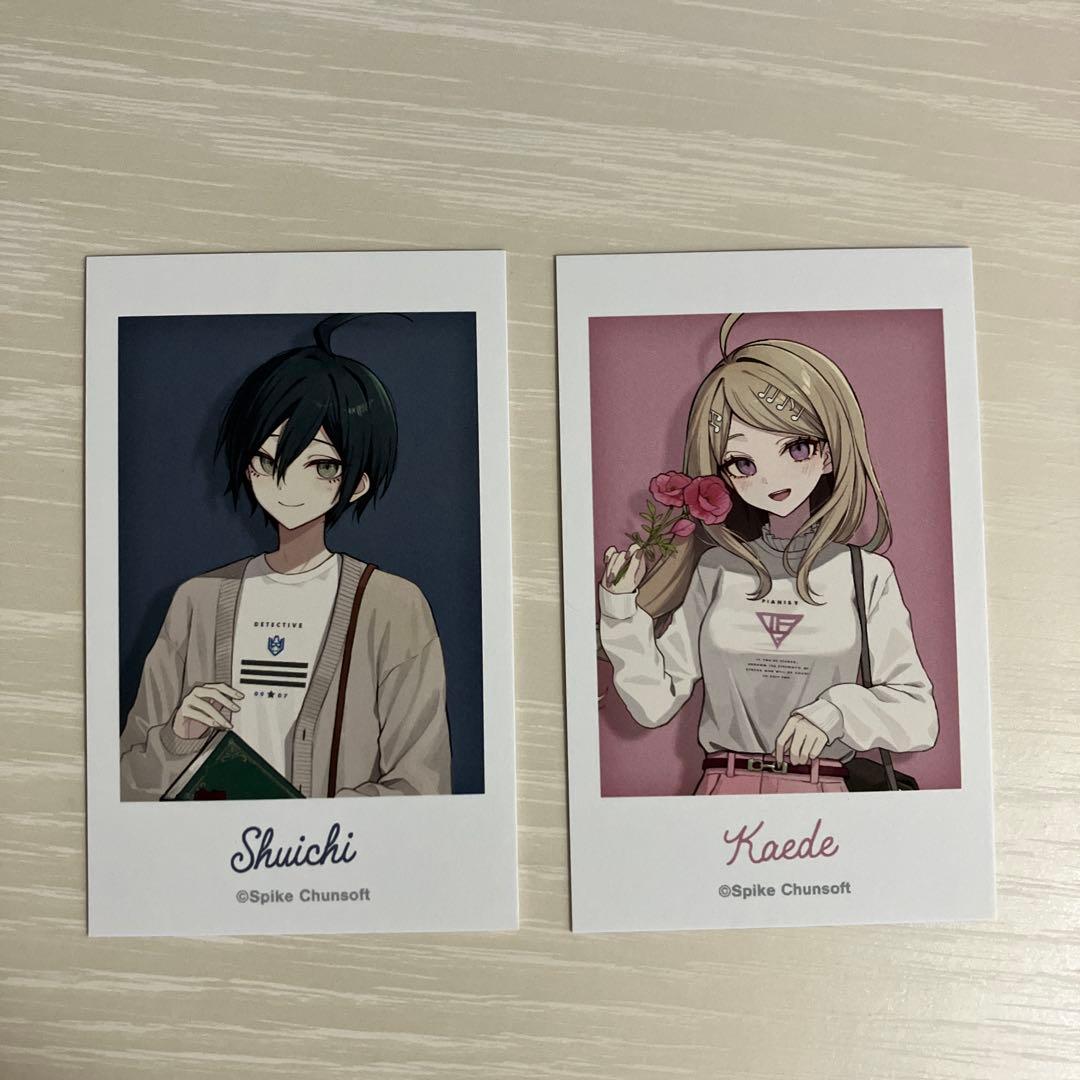 ダンガンロンパ 赤松楓 最原終一 赤倉さんイラストカード - メルカリ