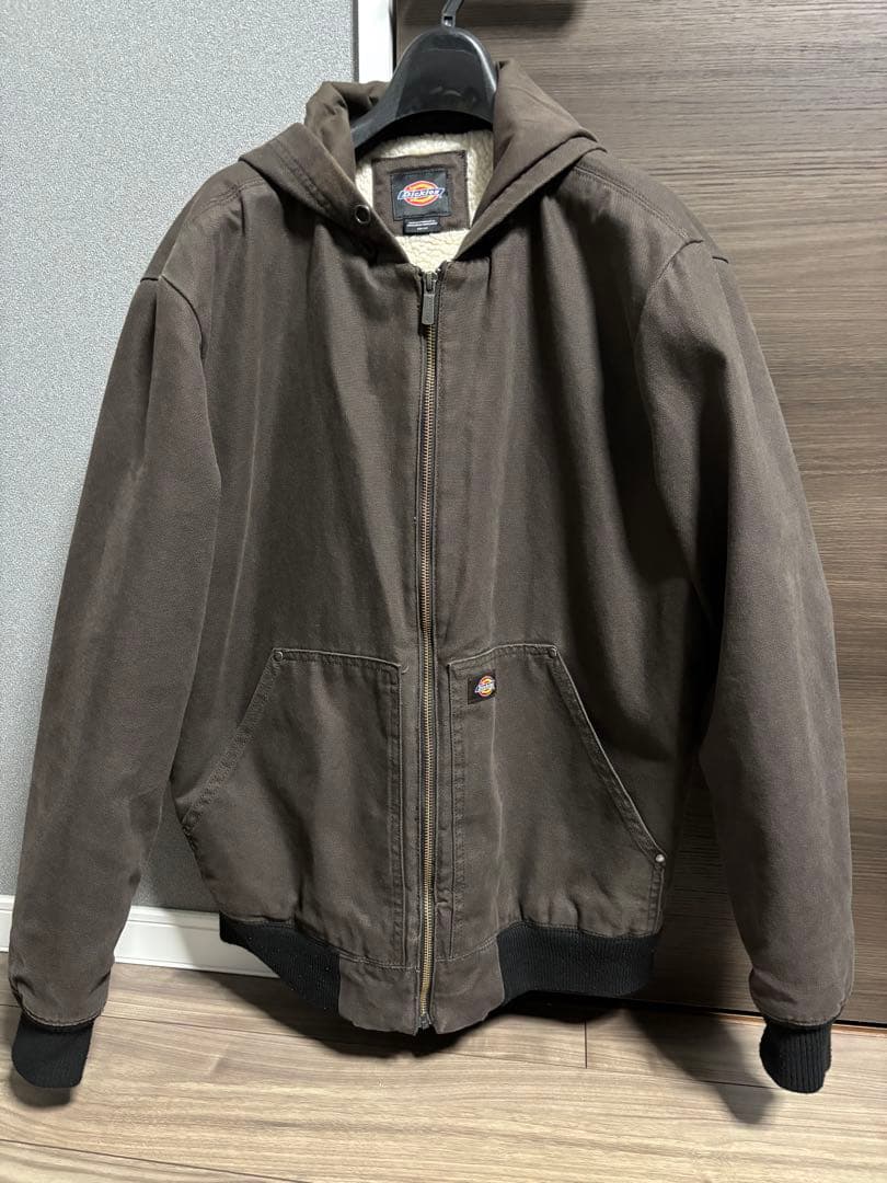 ディキーズ ワークジャケット アクティブジャケット ダークブラウン