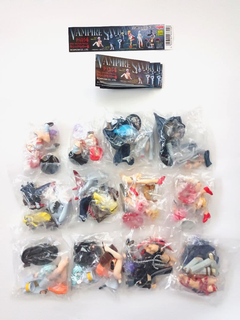 SR　ヴァンパイアセイヴァー　PART４　全１２個(全１０種)コンプリート Amazon | Yujin ユージン SR カプコンリアルフィギュアコレクション