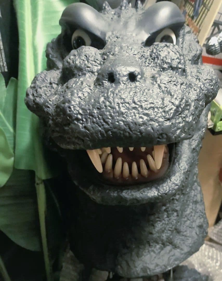ゴジラヘッド リアルな造形に圧倒される！『ゴジラー1.0』ゴジラのヘッドモデルが