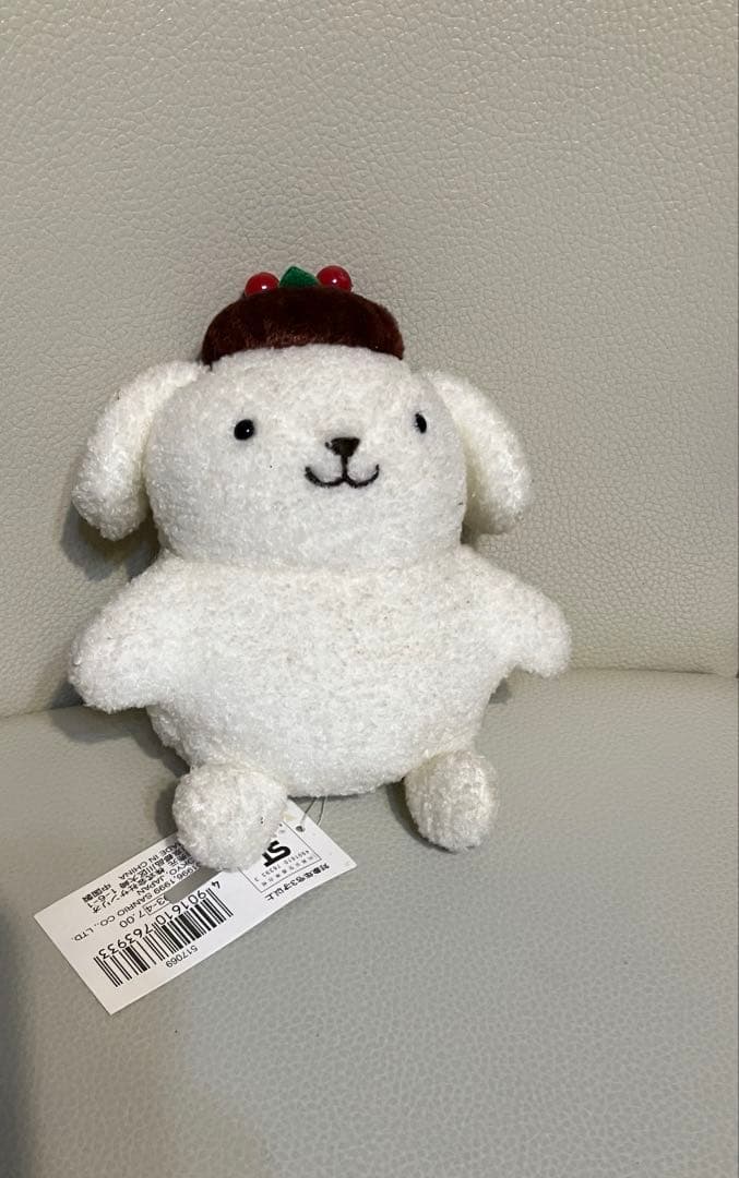 ポムポムプリン　ミルクプリン　ぬいぐるみ