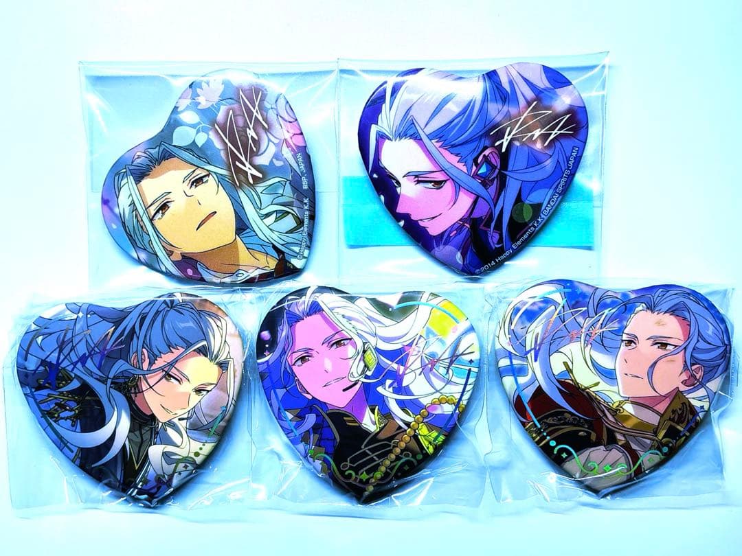 あんスタ 中国 傾心ハート缶バッジ Eden 乱 凪砂 とるパカ - メルカリ