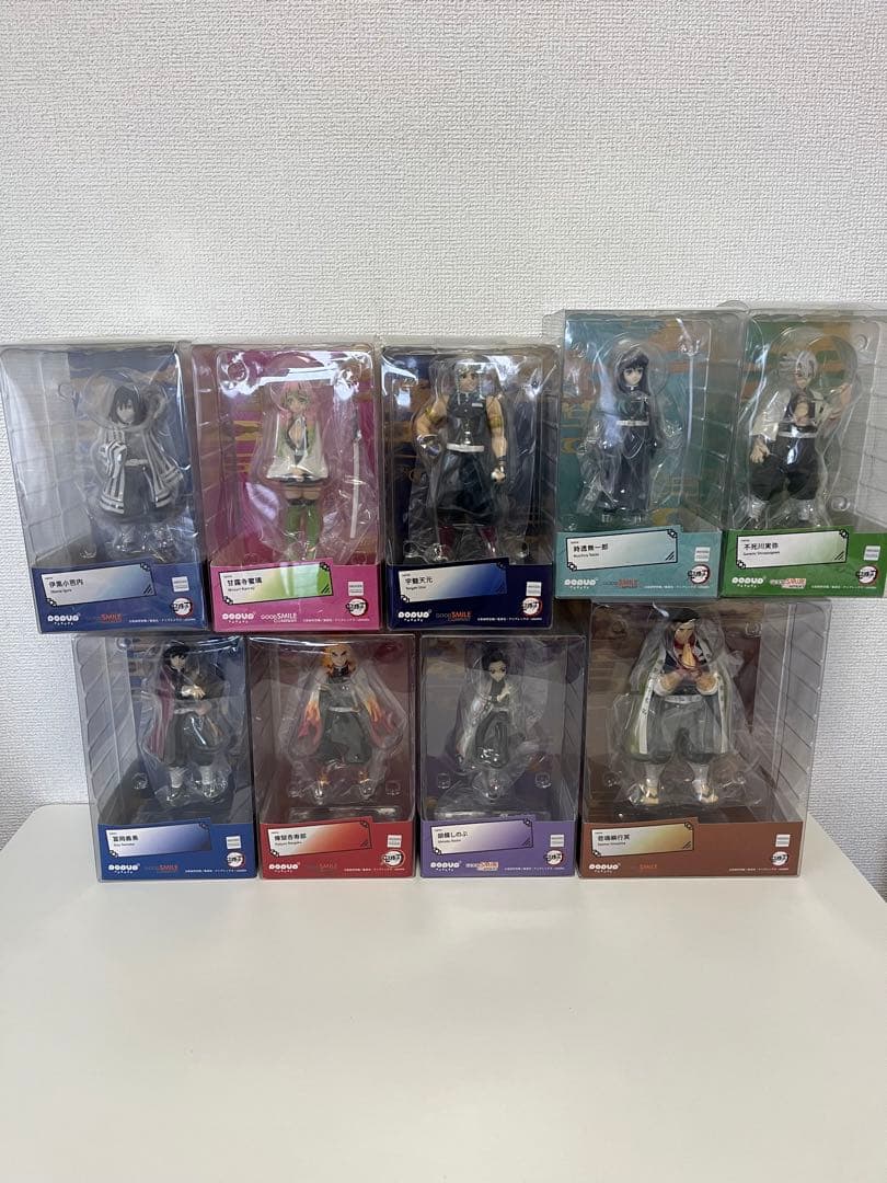 pop up parade 鬼滅の刃 柱 9体セット 新品 & 極美品 POP UP PARADE 宇髄天元