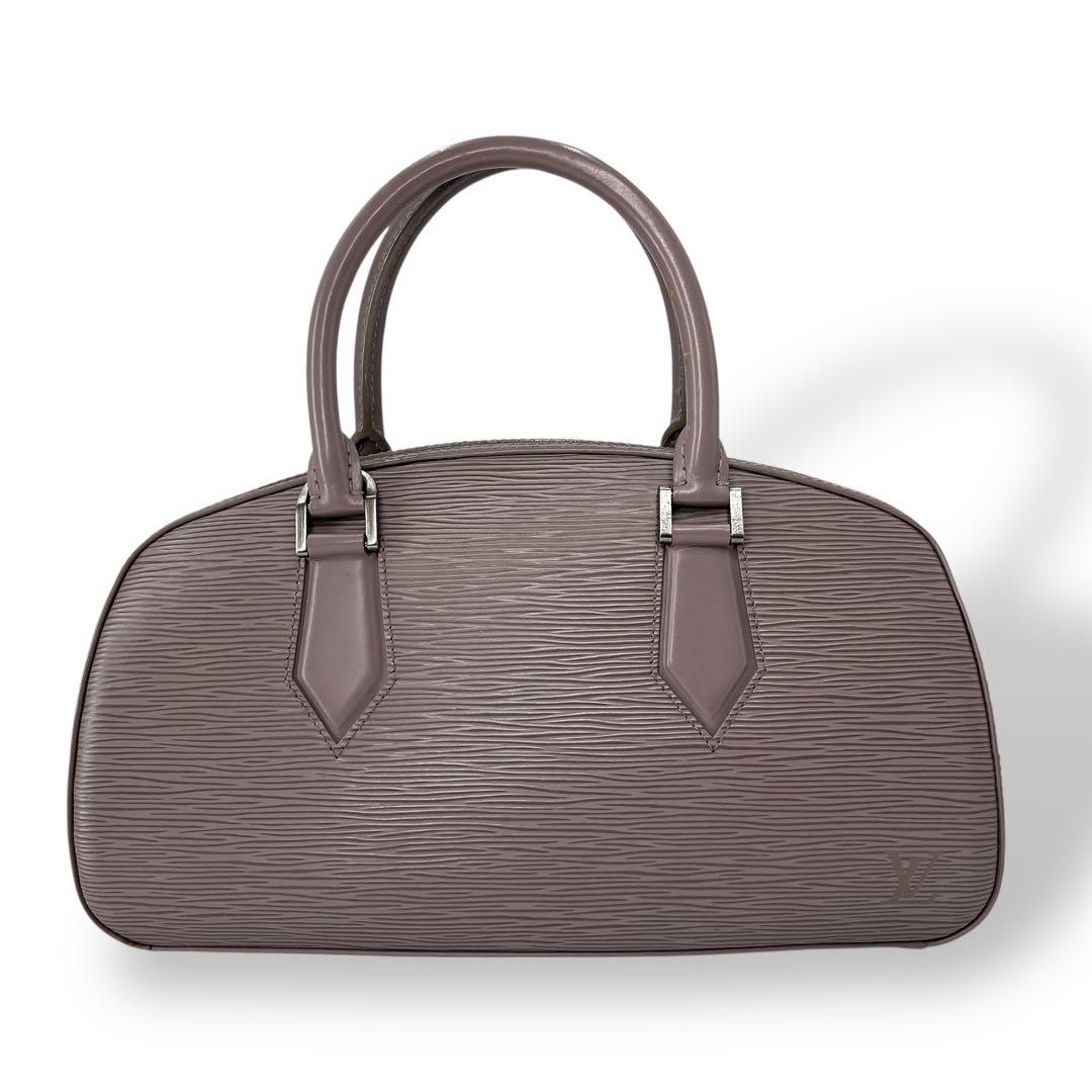 ルイヴィトン　ハンドバッグ　ジャスミン　エピ　型押しロゴ　ラベンダー　ライラック