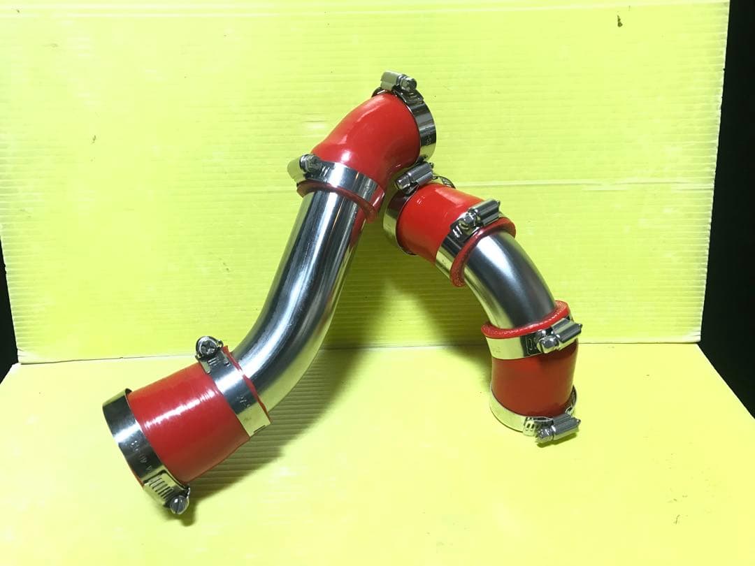 【希少カラー】ジムニーJA11 ターボパイプ ホース2点set Ver.赤 ジムニー JA11 ラジエターホース インタークーラーホース F6A レッド