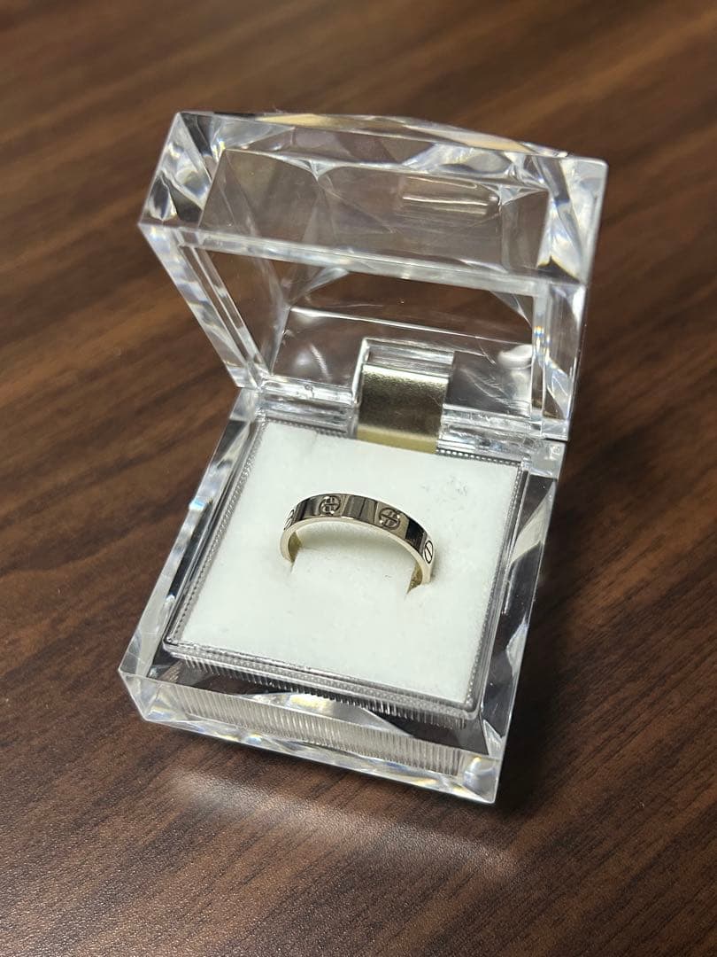 カルティエ(Cartier) カルティエ ラブリング18KWG ＃54