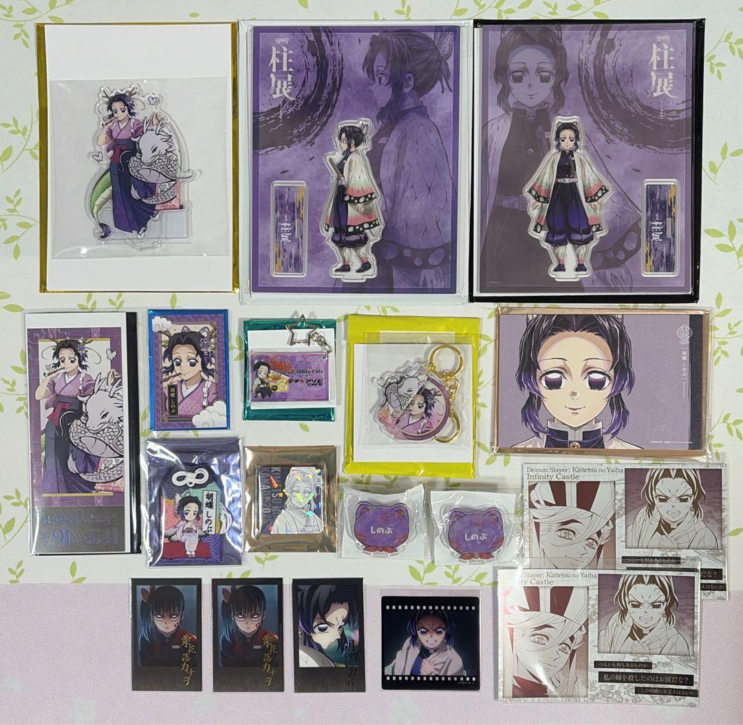 鬼滅の刃 劇場版 柱展 ダイニング カフェ 他 胡蝶しのぶ 栗花落カナヲ グッズ