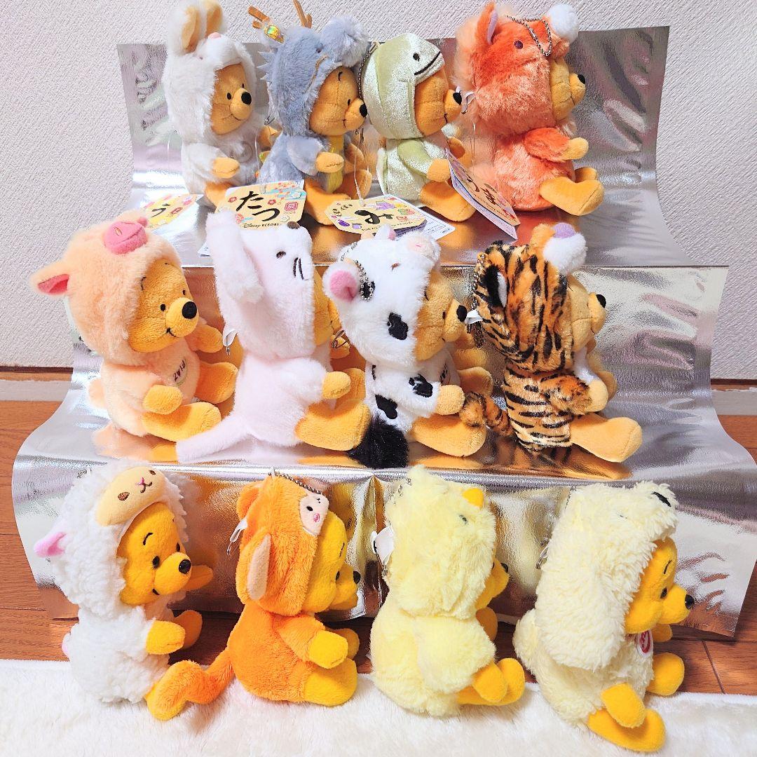 プーさん 干支ぬいぐるみバッジ 12種類 TDR - メルカリ