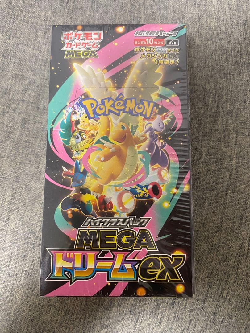 【新品未開封シュリンク付き】ポケモンカードゲーム MEGA ドリームEX1box