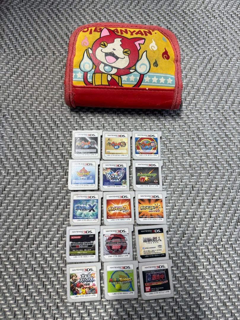 ニンテンドー3DSソフト16本セット+ケース
