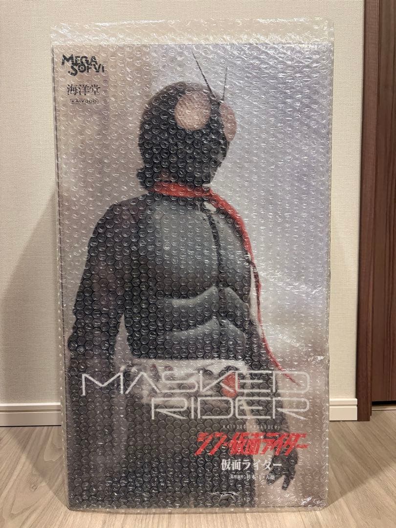 新品未開封 海洋堂　メガソフビ　仮面ライダー　シン・仮面ライダー メガソフビ 仮面ライダー第2号(シン・仮面ライダー)[海洋堂]【同梱不可
