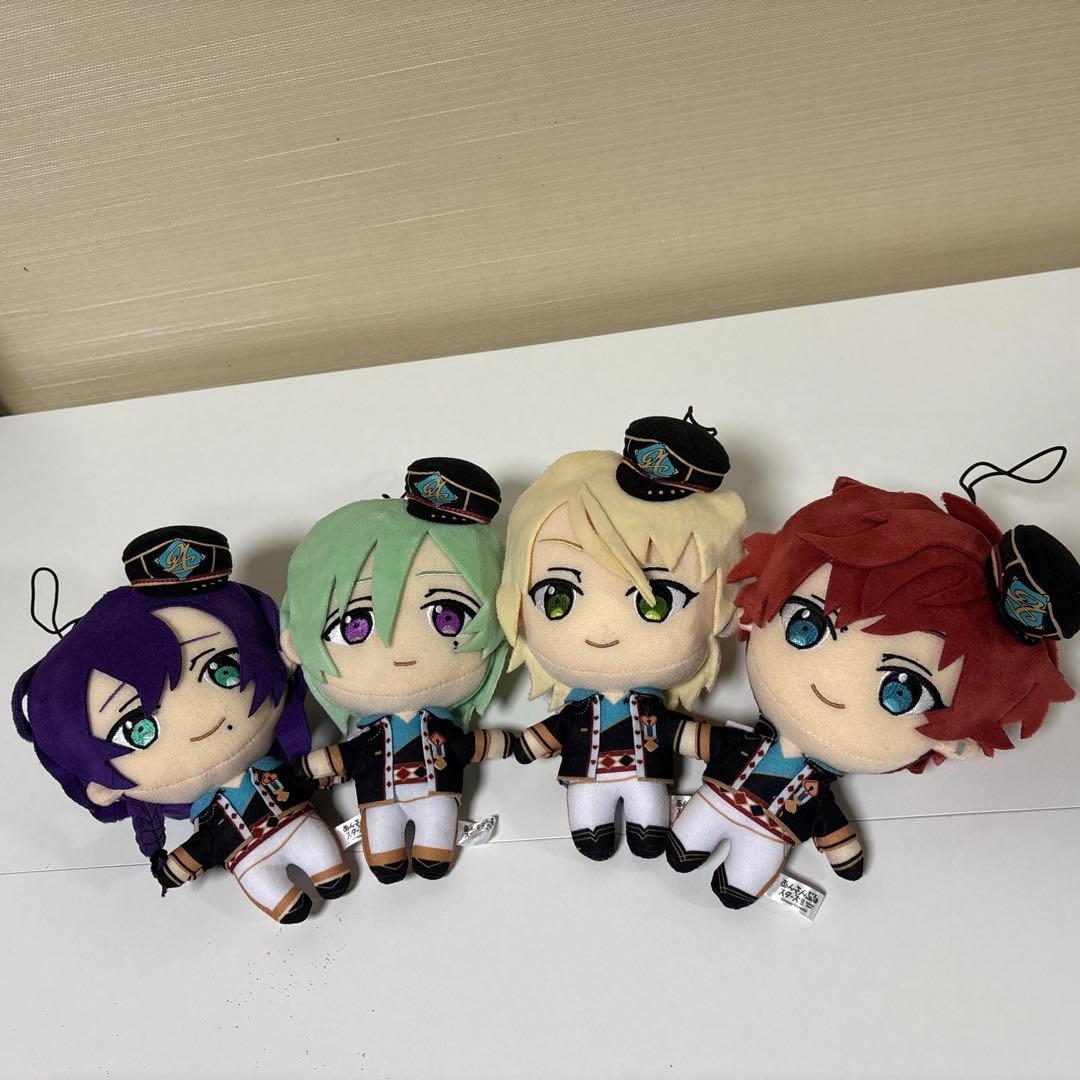 あんスタ/ALKALOIDぬいぐるみセット あんさんぶるスターズ あんスタ ぬいぐるみ 新衣装 ALKALOID 全種