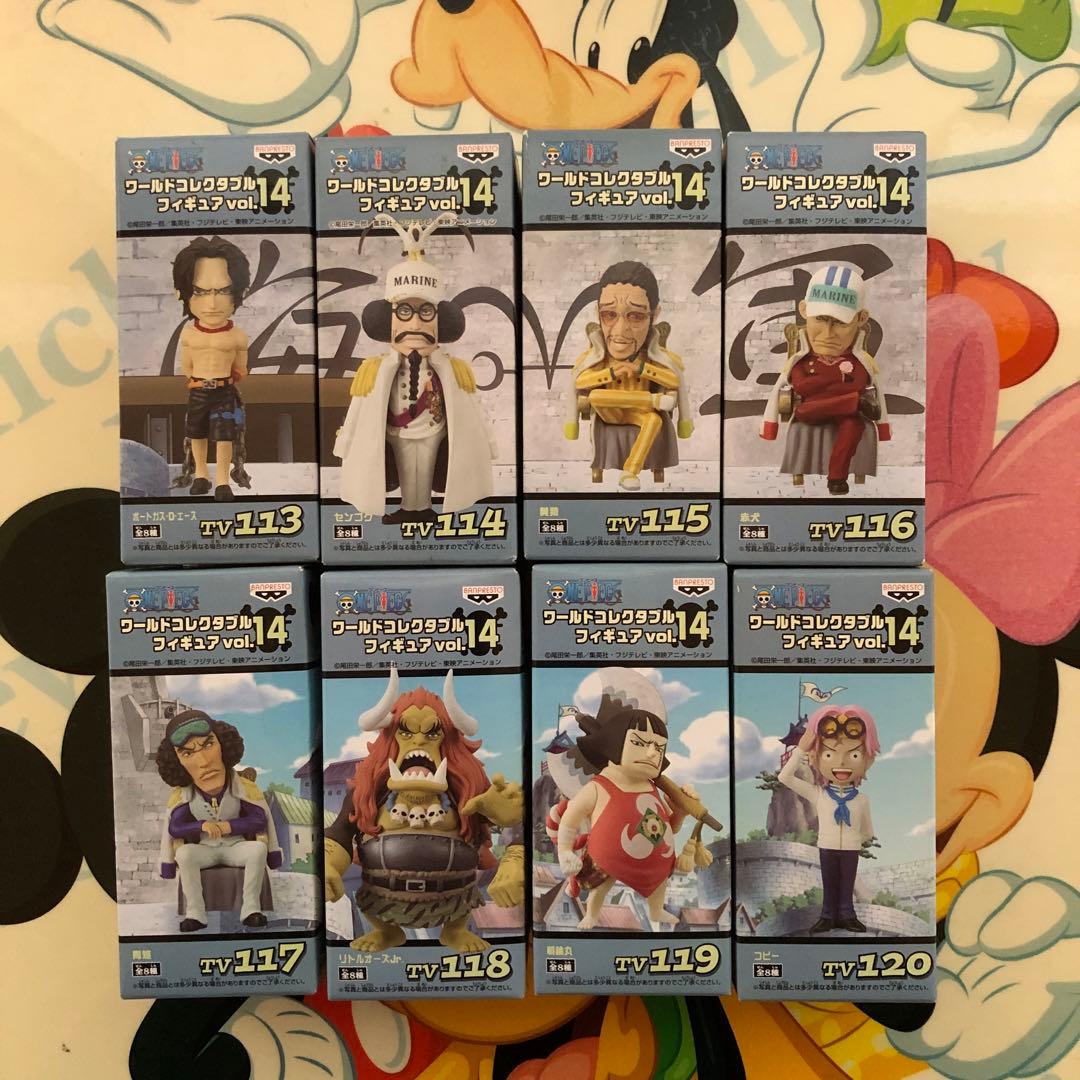 ワンピースワールドコレクタブルフィギュアｖｏＩ.14 セット売り