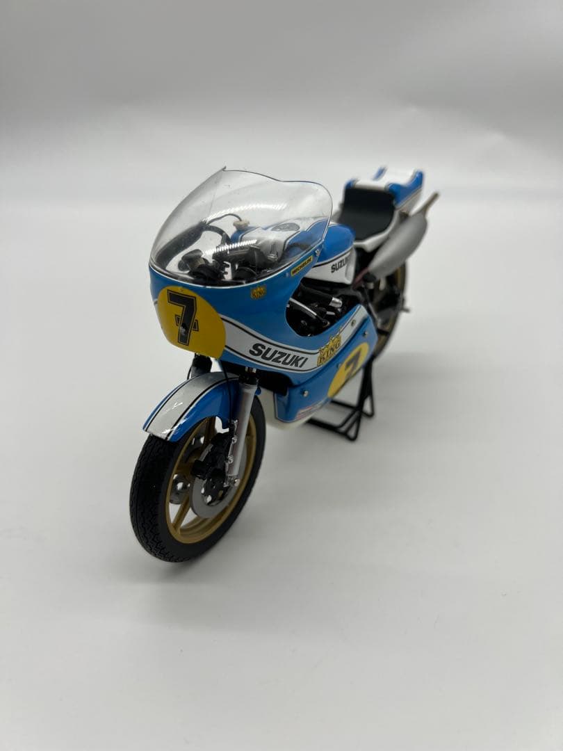 No27バイクミニカー1/12箱ありSuzuki XR 14 B.Sheene スズキ（SUZUKI） 1/12 Suzuki XR 14 Barry Sheene Grand Prix Assen
