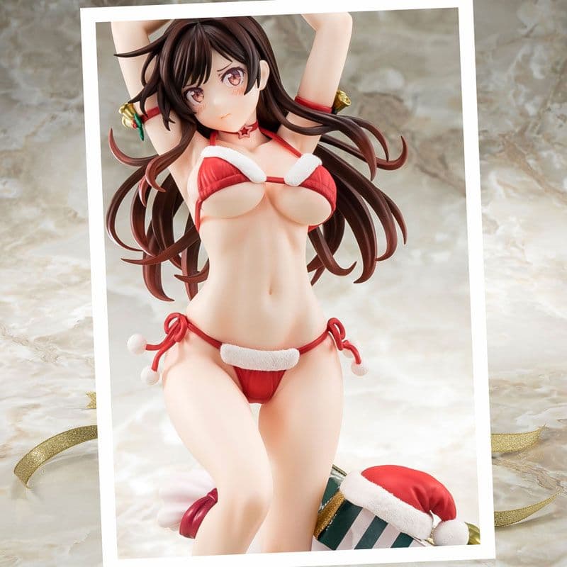 水原千鶴 サンタビキニdeふわもこフィギュア 2nd Xmas 1/6 完成品