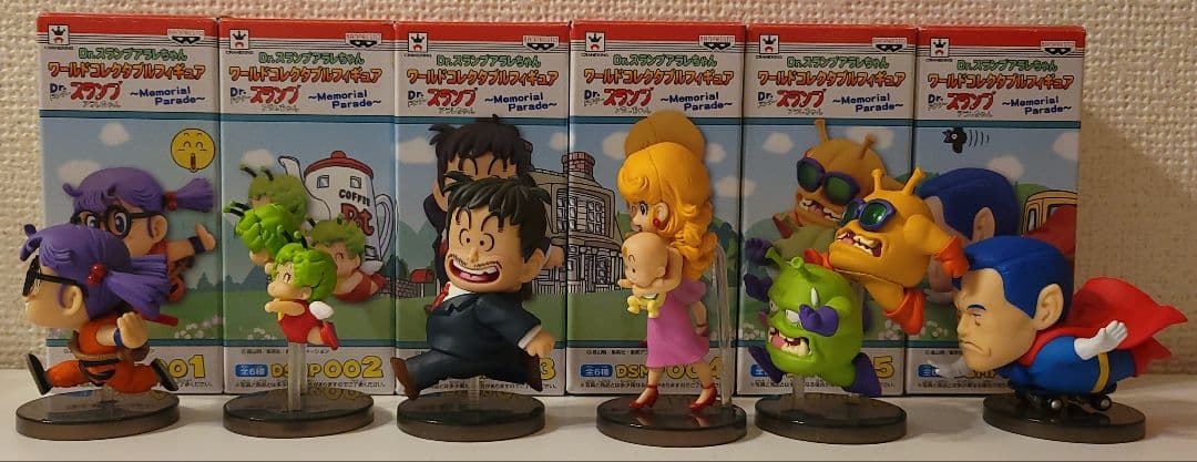 Dr.スランプ　アラレちゃん　ワーコレ　6種コンプ品　開封品