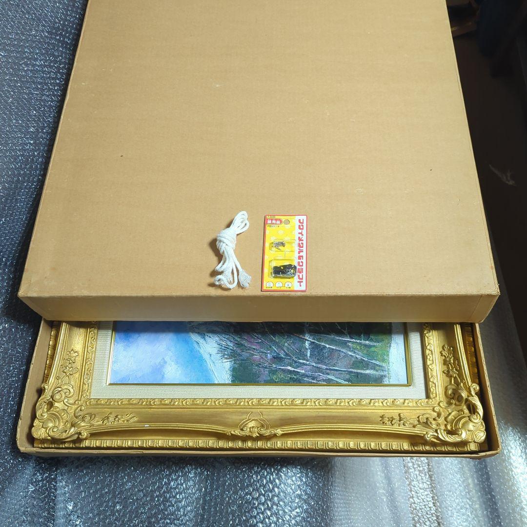 F10号油彩画（額縁入り)No.88 - メルカリ