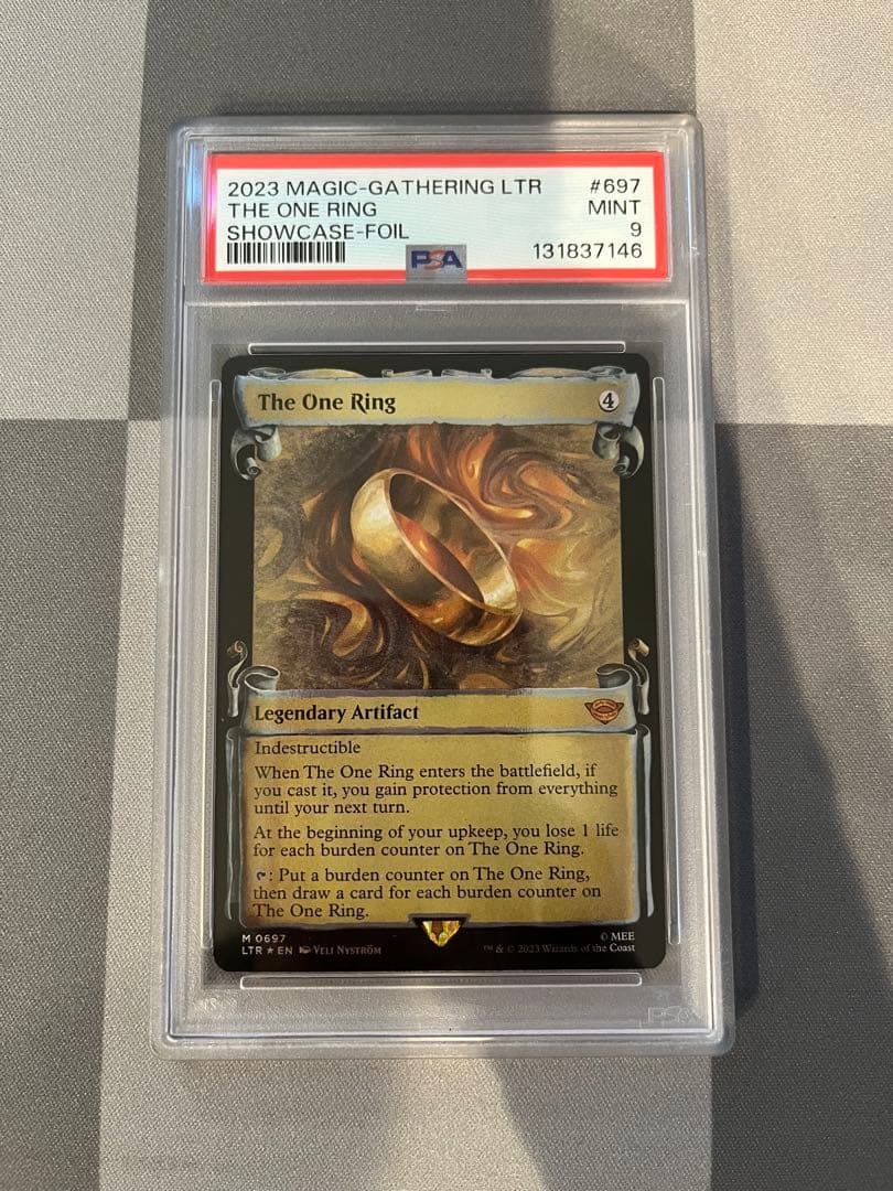 MTG 英語版　一つの指輪/The One Ring 銀幕Foil PSA9