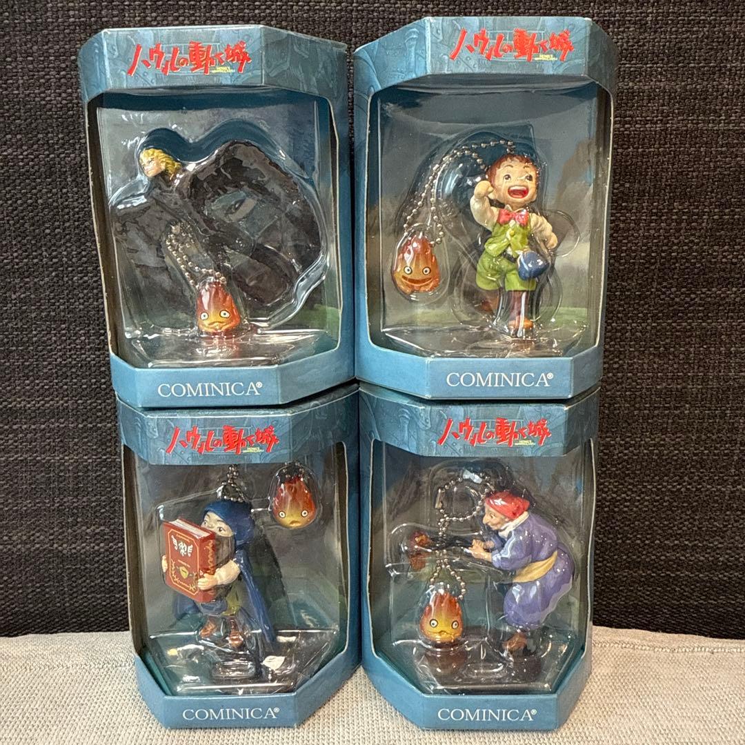 コミニカ ハウルの動く城 ミニフィギュア 新品未開封 4種セットマルクル