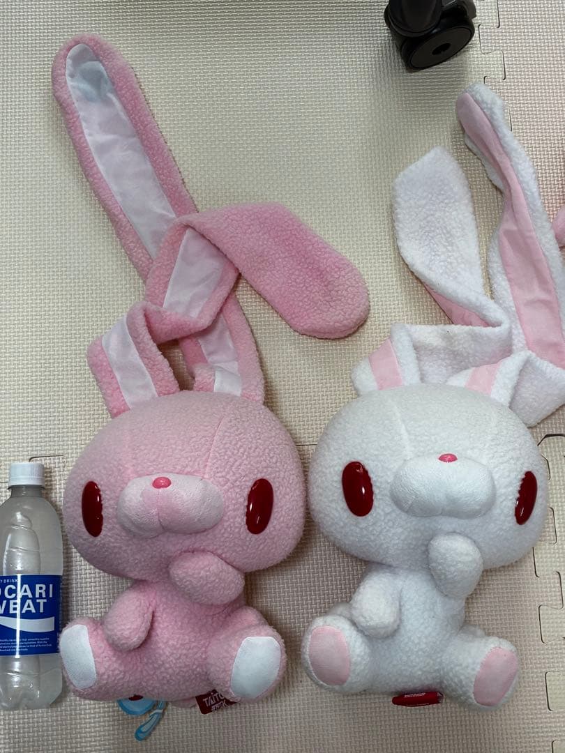 汎用うさぎセット　ピンクとホワイト