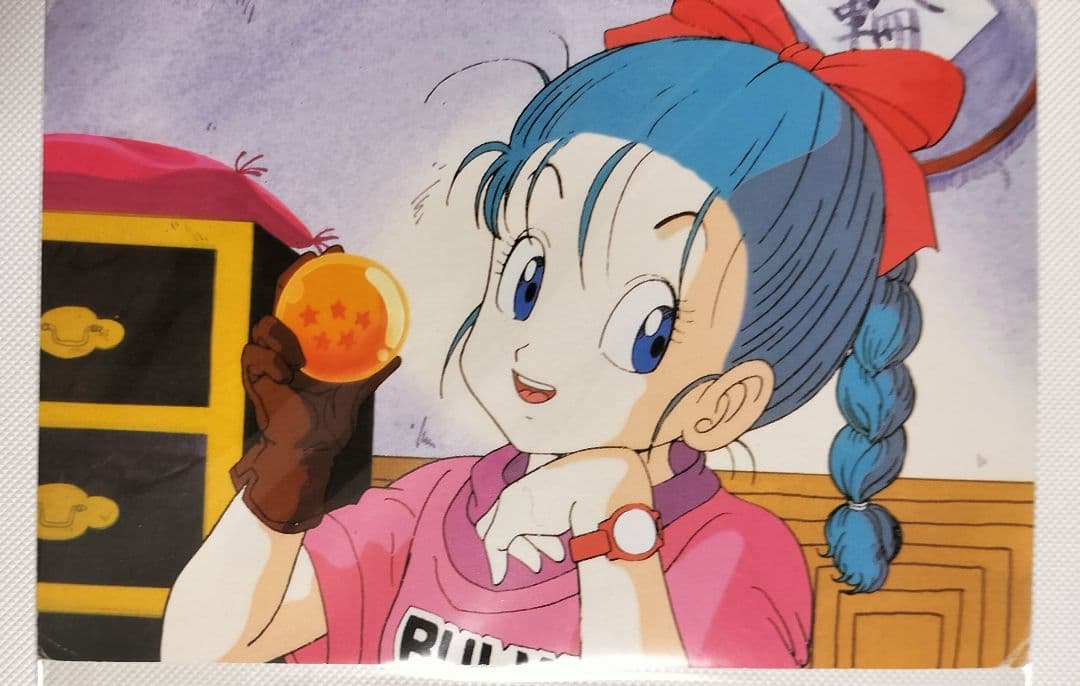ドラゴンボール　ポストカード　ブルマ