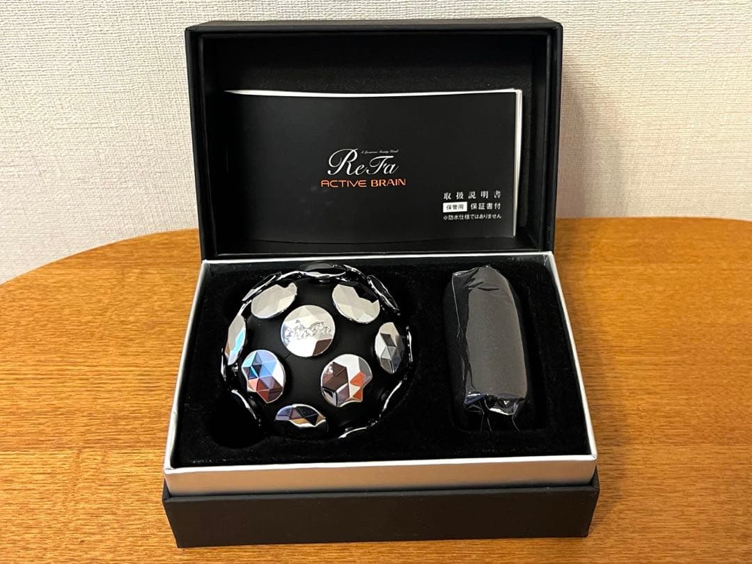 ReFa ACTIVE BRAIN ブラック（リファ アクティブブレイン） ReFa ACTIVE BRAIN（リファアクティブブレイン）メーカー公式販売