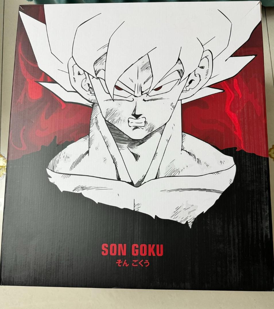 ドラゴンボール 界王拳 孫悟空 1/4 樹脂 彫刻フィギュア 孫悟空フィギュア】一番くじ ドラゴンボール改～激突編～ダブル