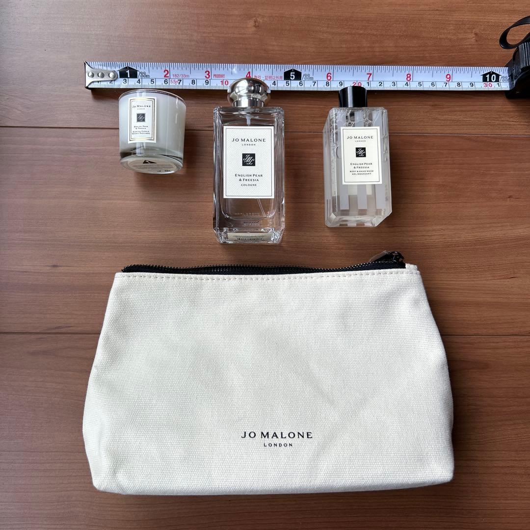 ジョーマローン　香水　ボディアンドハンドウォッシュ　キャンドル　ポーチ