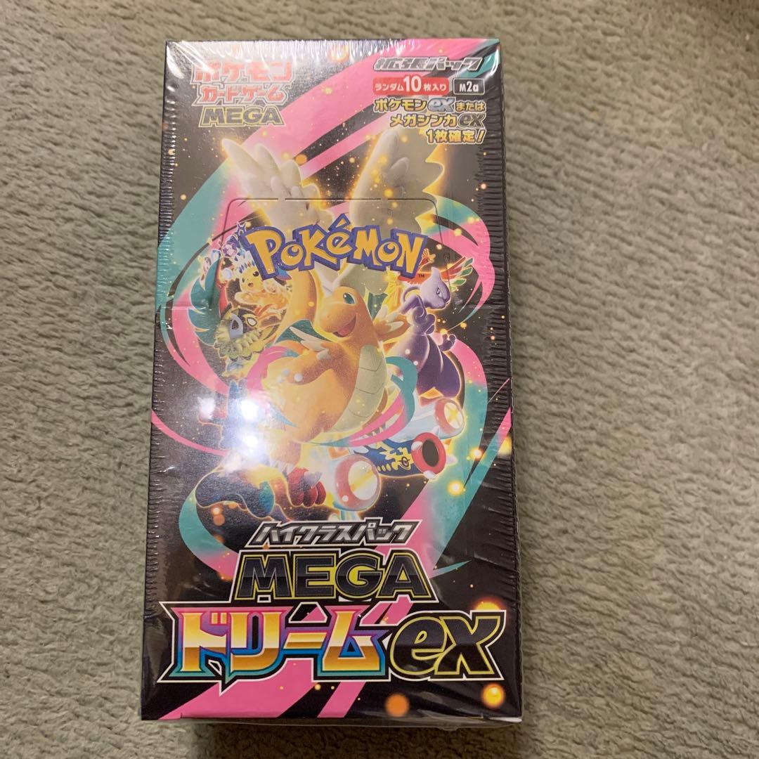 【シュリンク付未開封】ポケカ メガドリームex 1箱