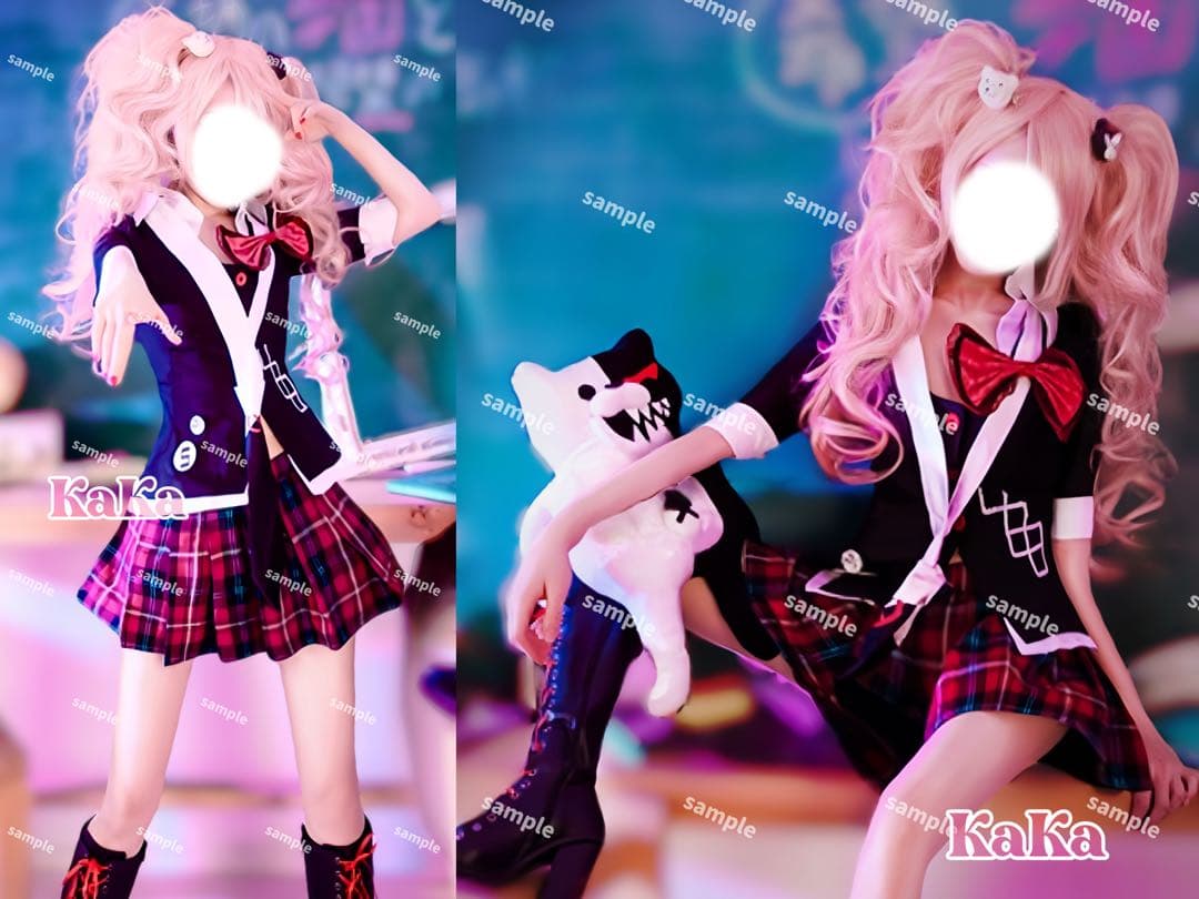 期間限定値下げ☆ダンガンロンパ 江ノ島盾子＆戦刃むくろ コスプレ衣装