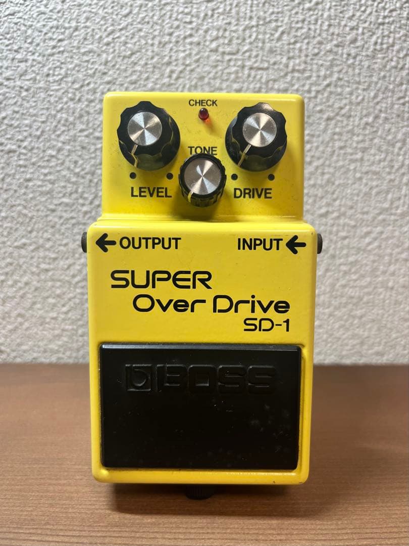 BOSS SD-1 日本製NEC4558C搭載 1981年