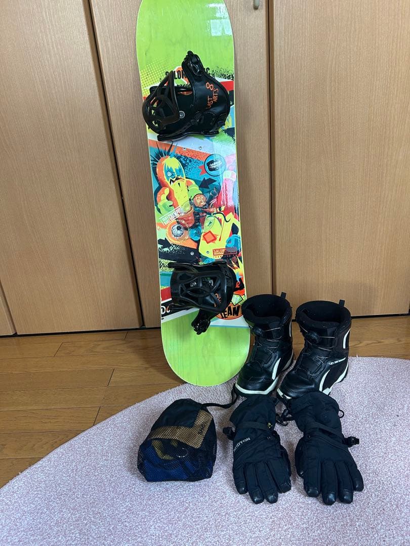 SALOMON サロモン　キッズ　 スノーボード　セット　100cm 子供用板
