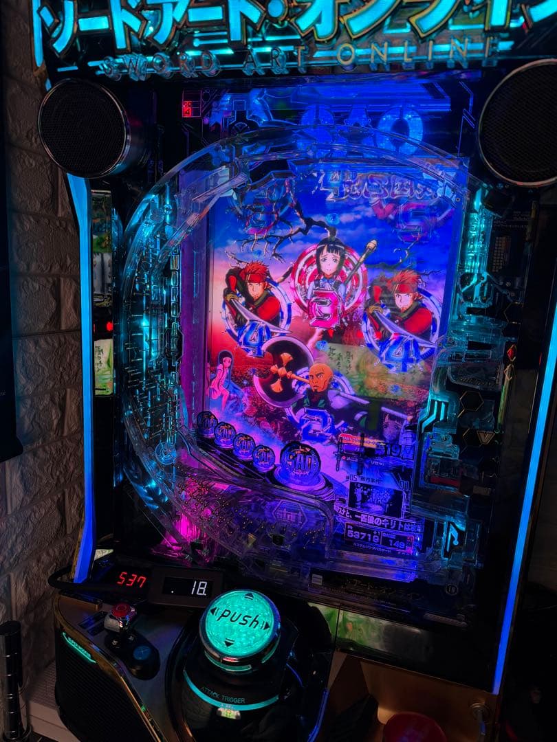 オート付き　eぱちんこソードアート・オンラインK12 e ソードアート・オンライン 閃光の軌跡(スマパチSAO ラッキートリガー