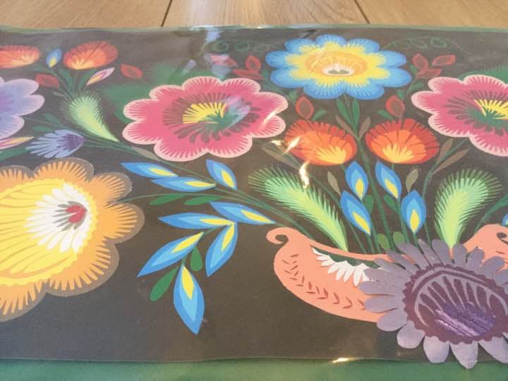 ポーランド製 切り絵 本物 52cm×27cm 希少