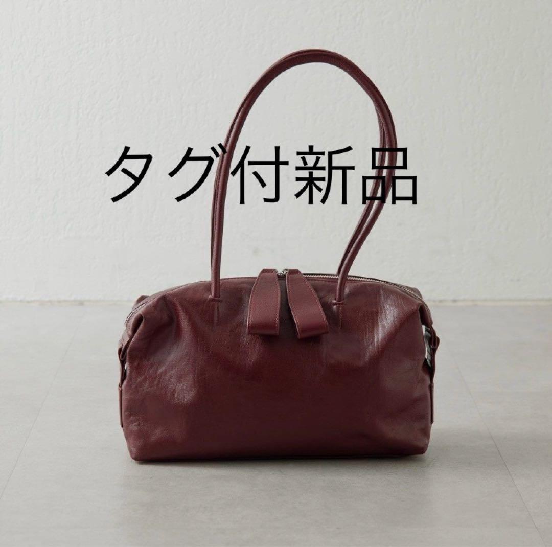 イアパピヨネ⭐︎ロングハンドルボストン　ボルドー